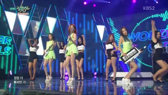 150821 Wonder Girls  - I Feel You @  Muisc Bank