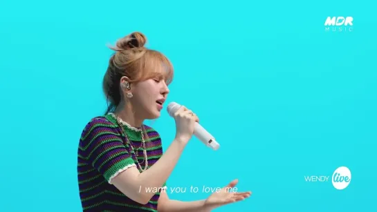 WENDY (웬디) from Red Velvet – Like Water (Band Live ver.) [it's KPOP LIVE 잇츠라이브]