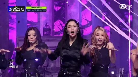 PURPLE KISS (퍼플키스) – Ponzona [KPOP TV Show | M!Countdown 18.03.2021 EP.702]