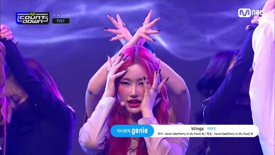 PIXY (픽시) – Wings [KPOP TV Show | M!Countdown 11.03.2021 EP.701]