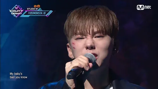 KIHYUN of MONSTA X – Bad (Original Song by Christopher) [KPOP TV Show | M COUNTDOWN 29.10.2020 EP.688]