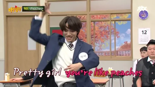 KAI (카이) – Peaches [SHOW Knowing Brothers Ep.309 04.12.2021]