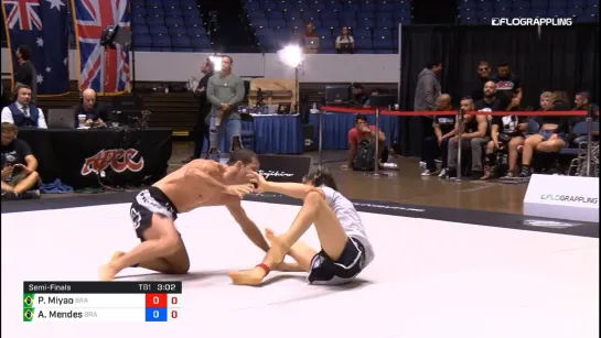 66kg SF Paulo Miyao vs Augusto Mendes #adcc2019