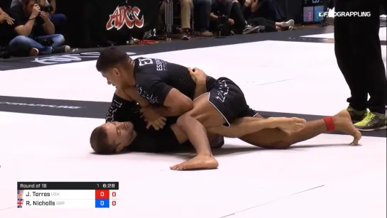 JT Torres vs Ross Nicholls  1/8 #ADCC2019