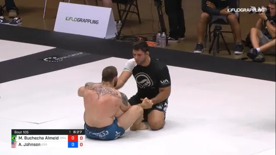 Marcus Buchecha Almeida vs Aaron Tex Johnson 1/4 ABS #ADCC2019