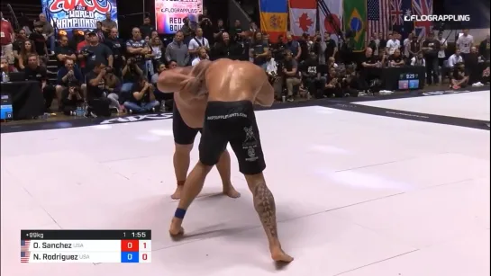 Orlando Sanchez vs Nick Rodriguez 1/4 #ADCC2019