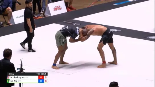 Nick Rodriguez vs Mahamed Aly 1/8 #ADCC2019