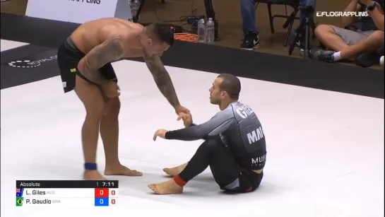 Lachlan Giles vs Patrick Gaudio 1/4 abs #ADCC2019