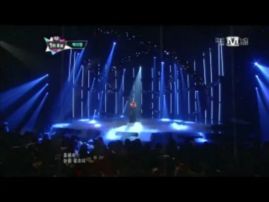 Baek Ji Young - Hate  @ Mcountdown (17.01.13)