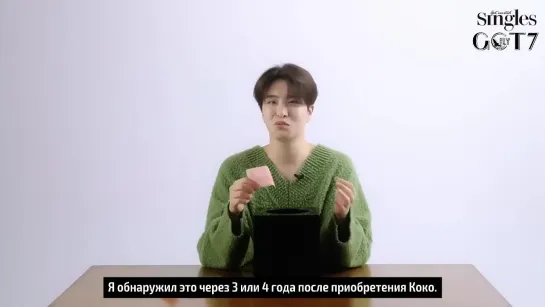 Youngjae (GOT7) in interview for Singles Korea [рус.саб]