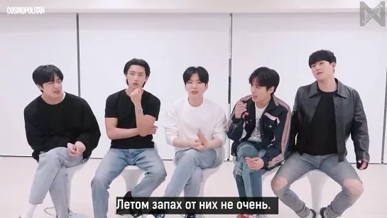 [Рус. саб][03.08.2021] Kpop Group Monsta X Reacts to Their Iconic Fashion Choices | Drip or Drop? | Cosmopolitan