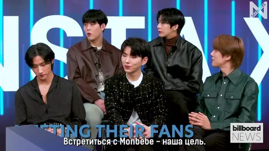 [Рус. саб][16.12.2021] Monsta X Talks About Their Second English Album ‘The Dreaming’ & Their New Film Billboard News