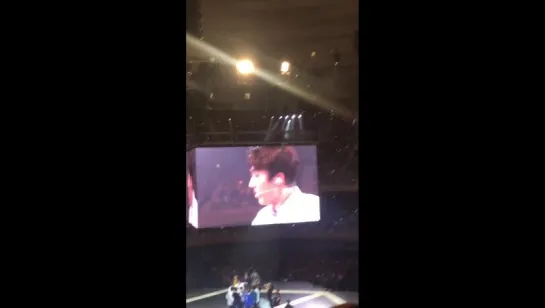 [FANCAM] 160502 EXO Japan Fanmeeting Day 2 - EXO playing musical chairs - losers drink punishment