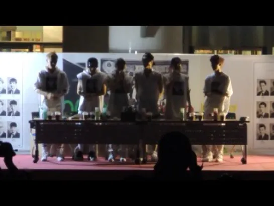 [FANCAM] 130614 EXO @ Gimpo Fansign (Sehun, Baekhyun, Luhan, Chen, Kai, Tao)