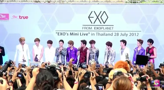 EXO's Mini Live in Thailand Part 2