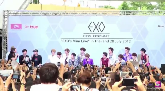 EXO's Mini Live in Thailand Part 1