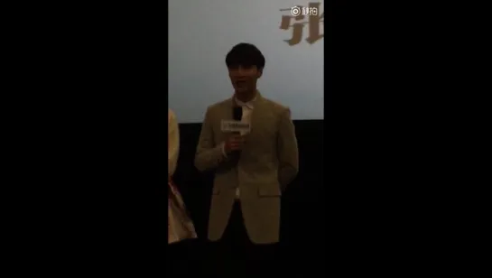 [FANCAM] 151203 EXO Lay @ Oh My God Fanmeet in Wuhan