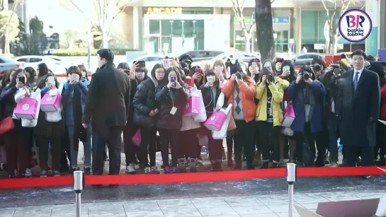 141220 EXO-K @ Baskin Robbins Fansign