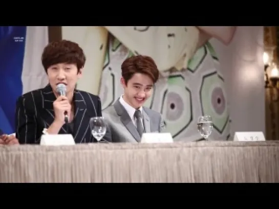 [FANCAM] 140715 D.O @ SBS Drama "It's Okay, It's Love" Press Conference