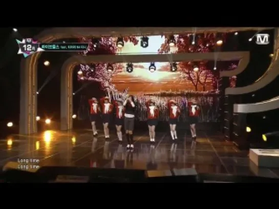 [PERF] 130926 F-ve Dolls (feat. Dani) - Without Love @ M! Countdown