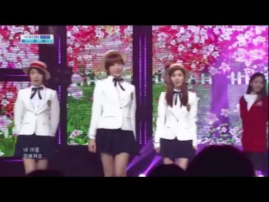 [PERF] 130915 F-ve Dolls (feat. Dani) - Without Love @ Inkigayo