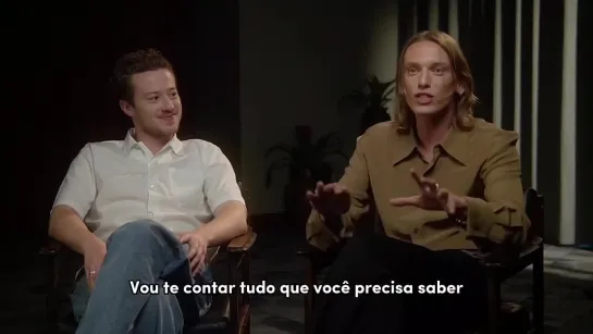 Vigor interview Joseph Quinn  Jamie Campbell Bower