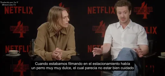 Entrevista a Joseph Quinn y Jamie Campbell Bower en Español