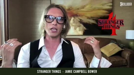 Stranger Things Season 4 Jamie Campbell Bower on Being the Big Bad and His Vecna Playlist