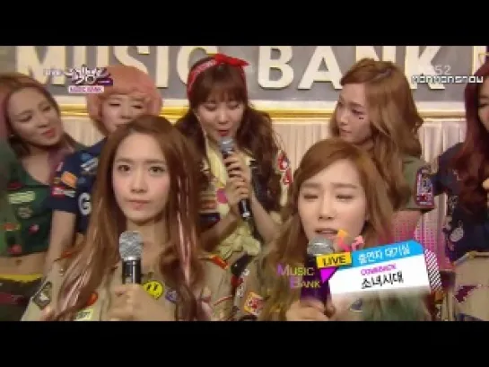 [CLIP] Girls' Generation Backstage Cut (Jan 4, 2013)