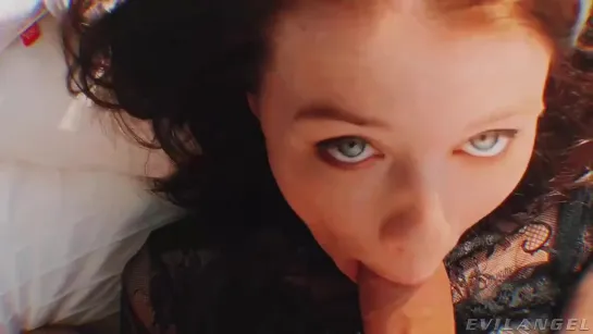 Misha Cross - Evil Angel Series: Porn From Home. Day 3 (2020) [Sloppy Blowjob, Deep Throat, Cum in mouth, Oral Creampie]