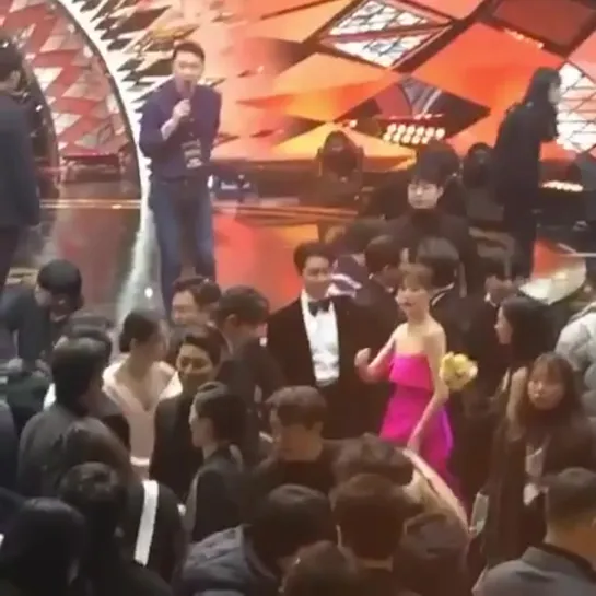 Fancam after 2019 SBS Drama Awards 31.12.2019