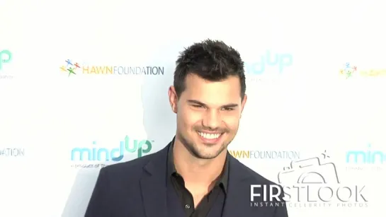 Taylor Lautner at Goldie Hawns Goldies Love in for Kids event