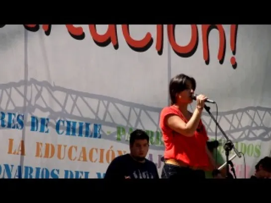 Anita Tijoux - Shock (en vivo acto marcha estudiantil 19 octubre)