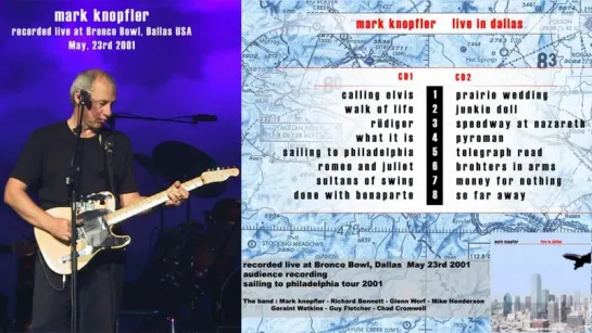 Mark Knopfler - 2001 - LIVE in Dallas [AUDIO ONLY]