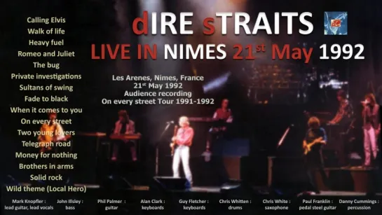 Dire Straits - 1992-MAY-21 - LIVE in Nimes [AUDIO ONLY]