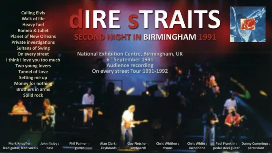 Dire Straits - 1991-SEP-06 - Second night in Birmingham [AUDIO ONLY]