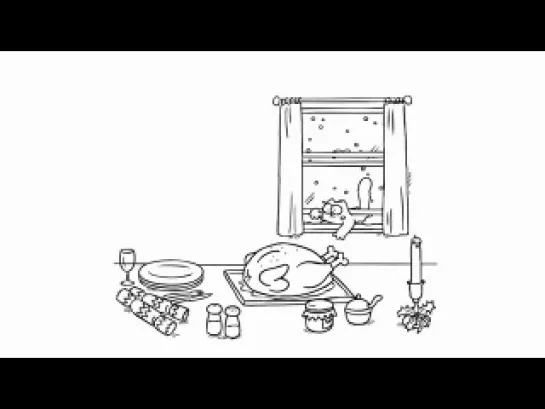 М/ф "Кот саймона: индюшкина игра" / Simon's Cat in "Fowl play"