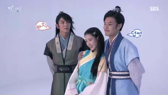 [Behind the scene] Jun Ki  IU cute moments I Moon Lovers - Scarlet Heart Ryeo