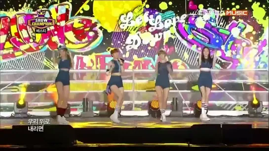 130814 BESTie - Pitapat @ Show Champion