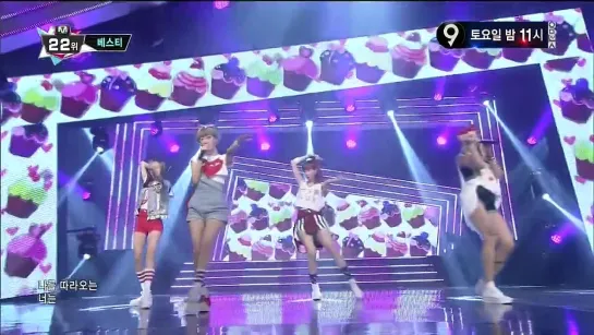 130725 BESTie -  Pitapat @ M! Countdown