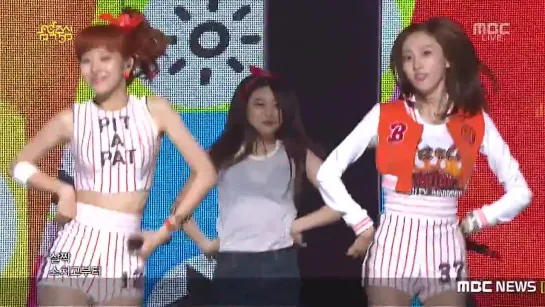 130713 BESTie -  Pitapat @ Music Core Debut