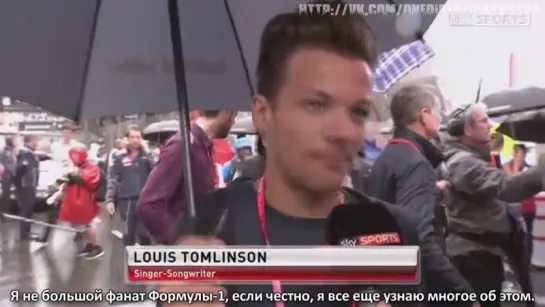 F1 2016 Monaco GP Louis Tomlinson Race Interview [RUS SUB]