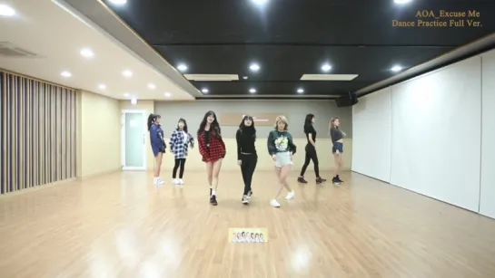 Ace Of Angels(AOA) - Excuse Me (Dance Practice)