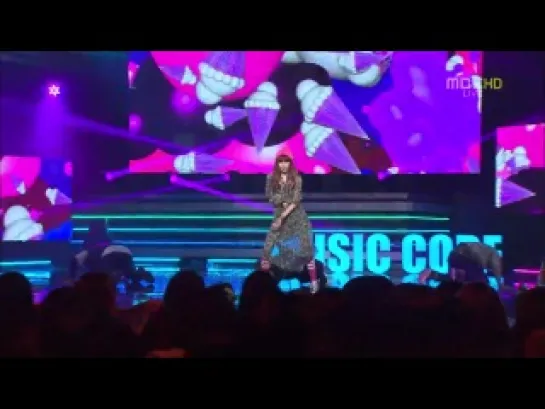 Hyuna - Ice Cream [121110 Music Core]