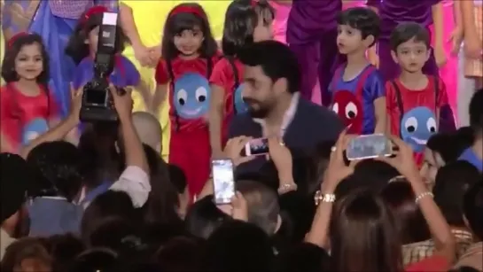 Aishwarya-Abhishek, Aamir Khan Cheer Aaradhya, Azad At Annual Day