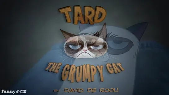 Tard the Grumpy cat cartoon