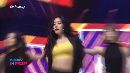 [PERF] 180928 HYOMIN - MANGO - Arirang TV Simply K-Pop