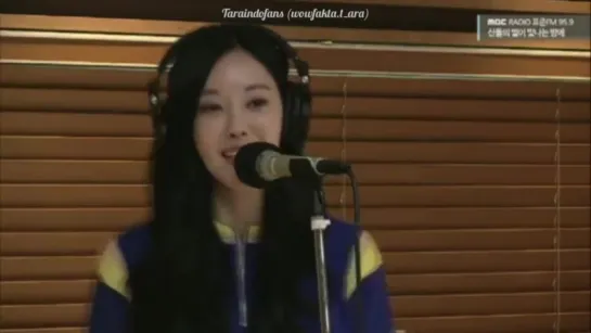 [180913] Hyomin Mango Live @ Sandeuls Starry Night Radio