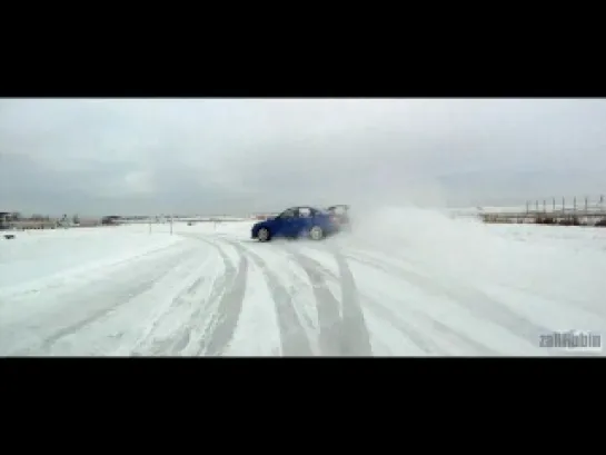 Subaru Impreza WRX STI snow drift by zaRRubin красноекольцо.рф