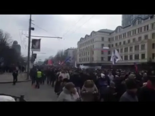 Донецк против переворота.07,03,2014 ?  или 01,03,2014 ?